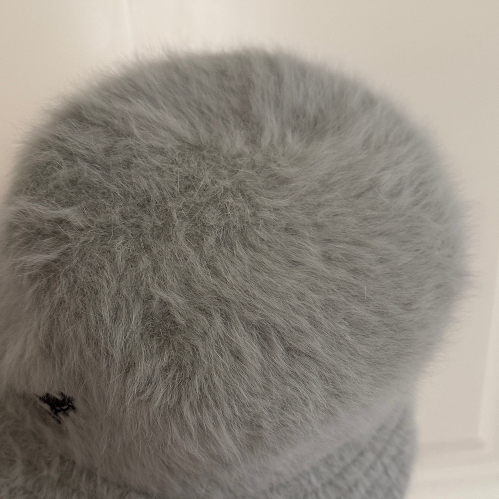 Kangol Soft Gray Furry Bucket Hat - Picture 4 of 10